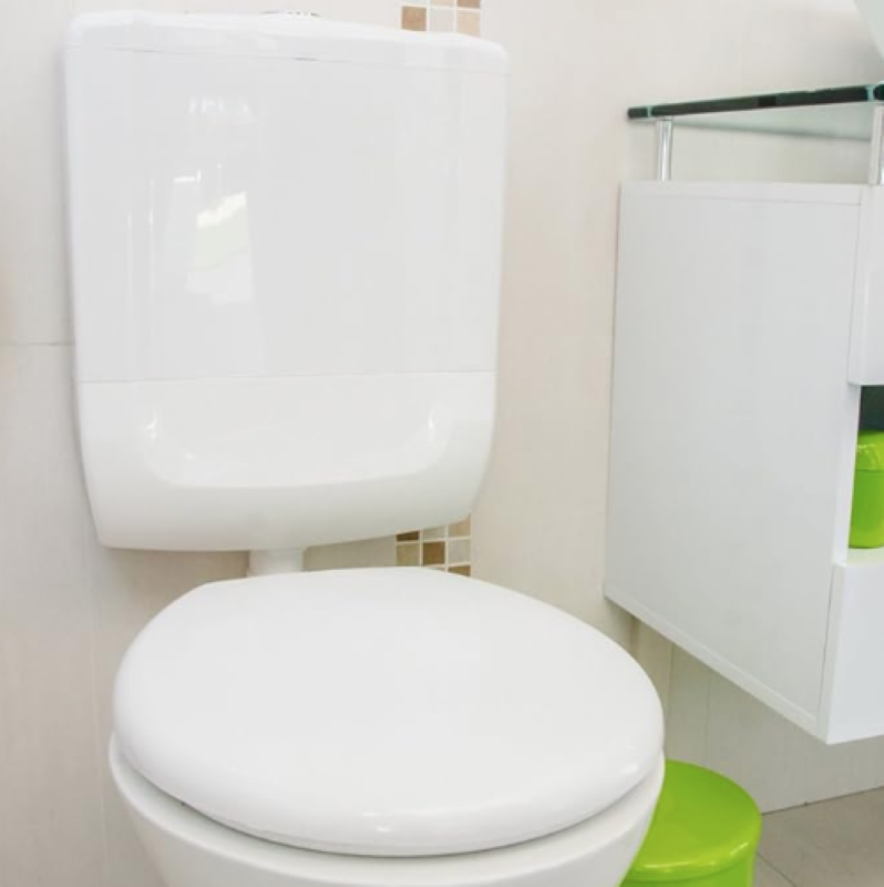 Tampa Assento Vaso Sanitário Branco Almofadado Astra