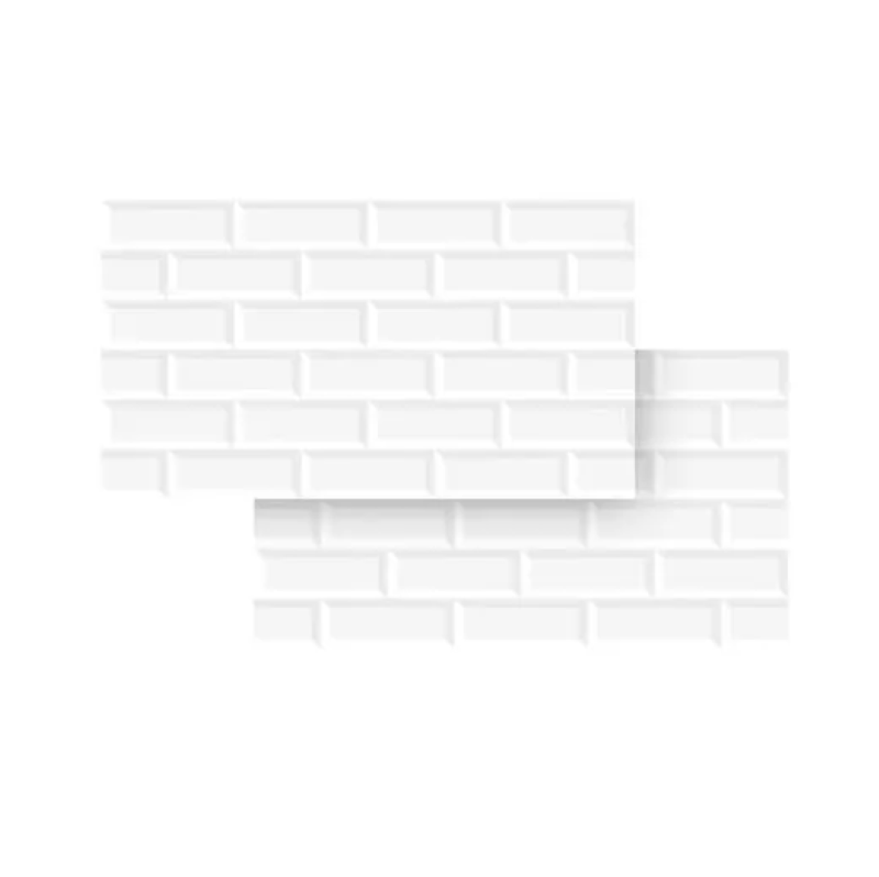 Revestimento Tijolo Branco HD 32x58cm Vivence 160070