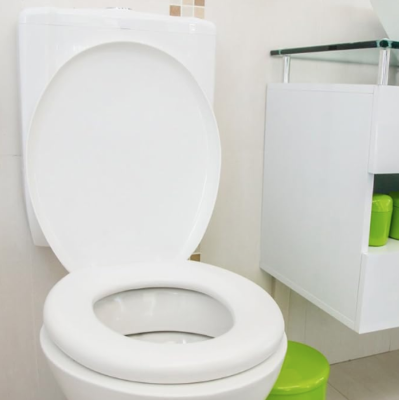Tampa Assento Vaso Sanitário Branco Almofadado Astra