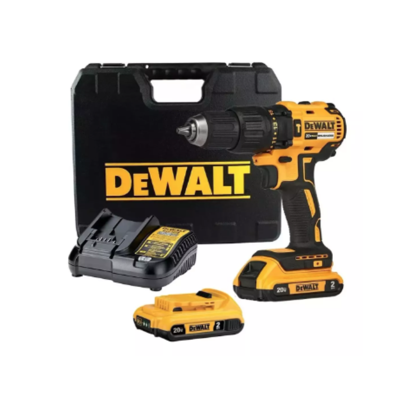 Furadeira e Parafusadeira de Impacto Bateria 20V Dewalt